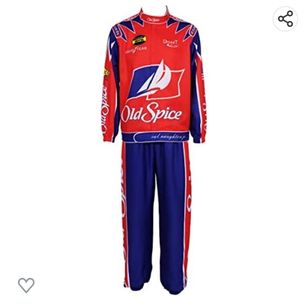Talladega Nights Costume Cal Naughton Jr. - Unisex Size Medium